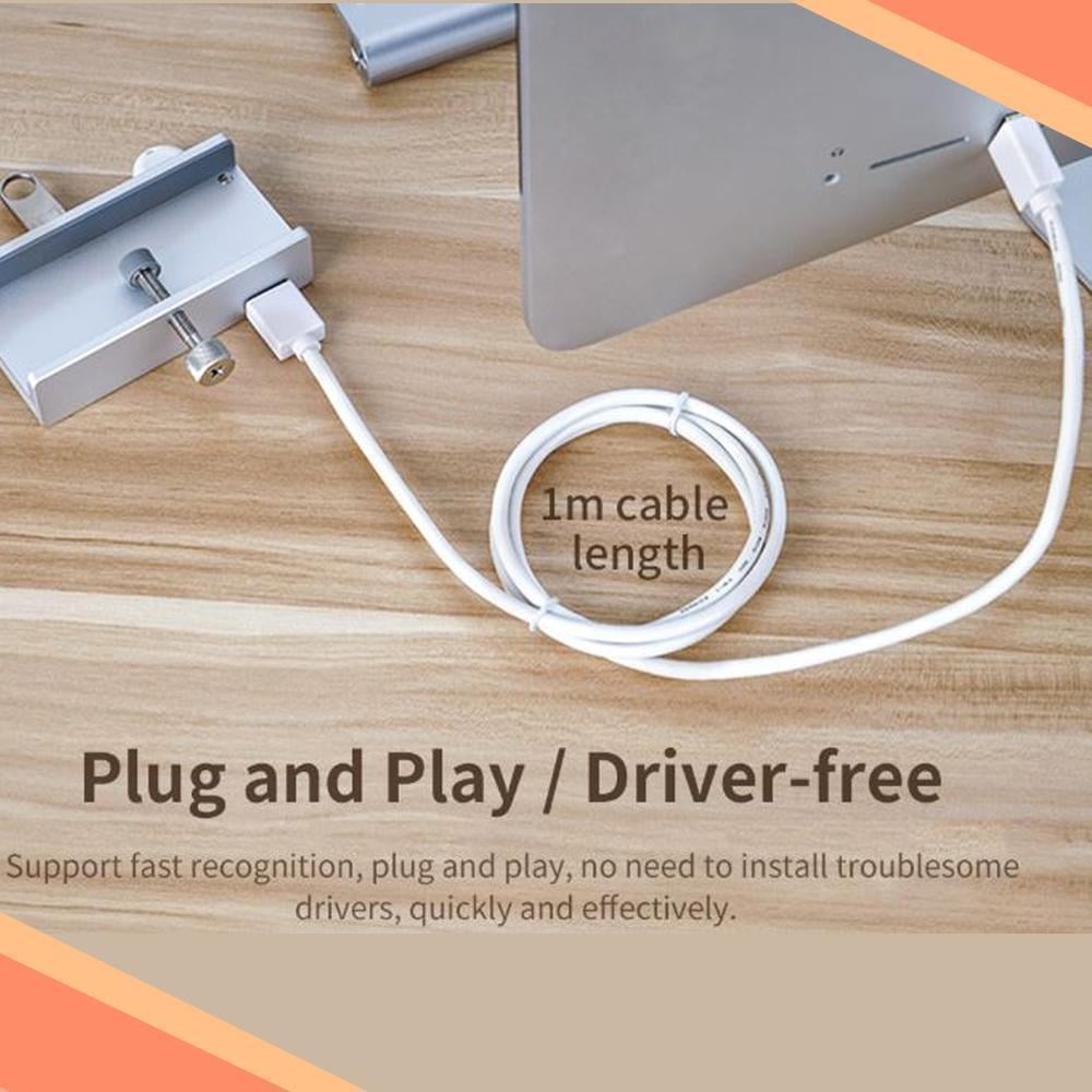 Mountable Desk Side USB 3.0 Adapter Hub 👩🏻💻 👨🏻💻