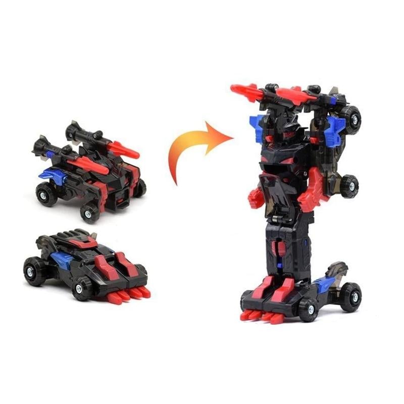 Magnetic Collision Deformation Car Toy