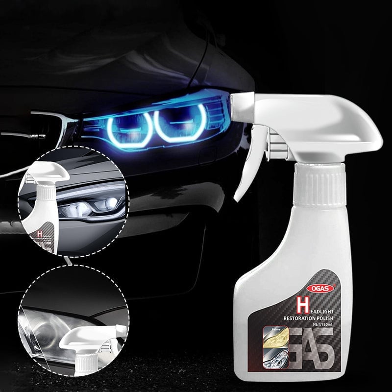 Headlight Restoration Spray