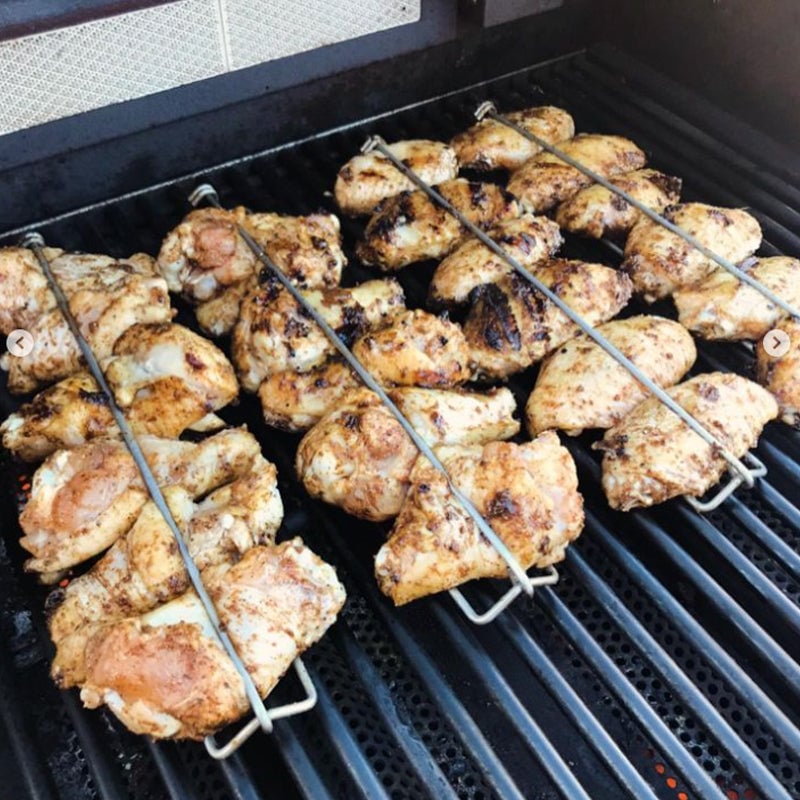 πWing Rails make it easier to grill your chicken wings!π