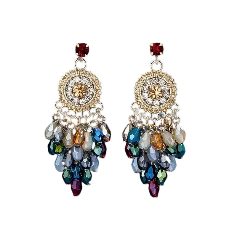 Colourful Dangle Earrings