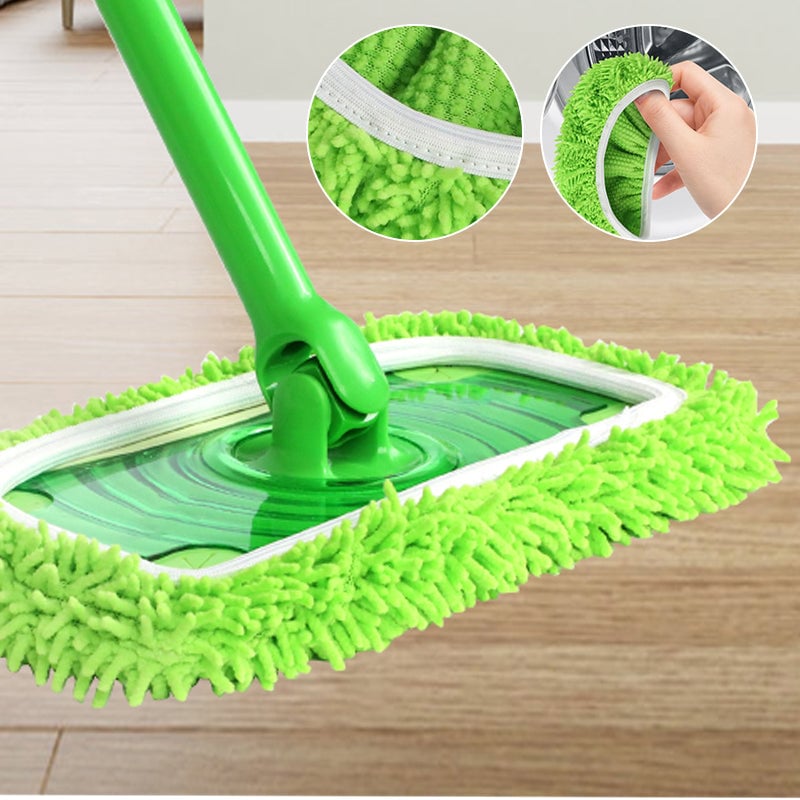 Chenille Mop Refill Pads for Home Use β Replacement Mop Heads for Floor Cleaning