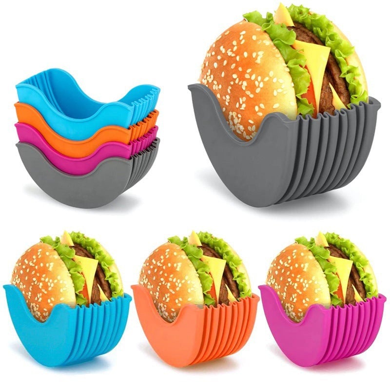 Burr-free Burger Holder