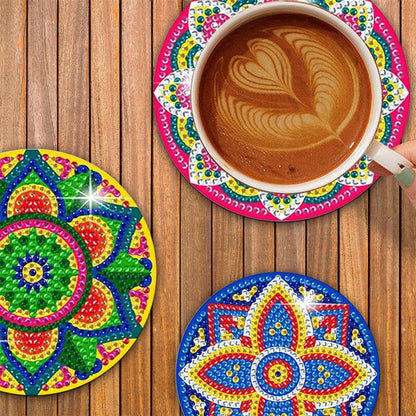 Mandala Diamond Painting Coasters Kits