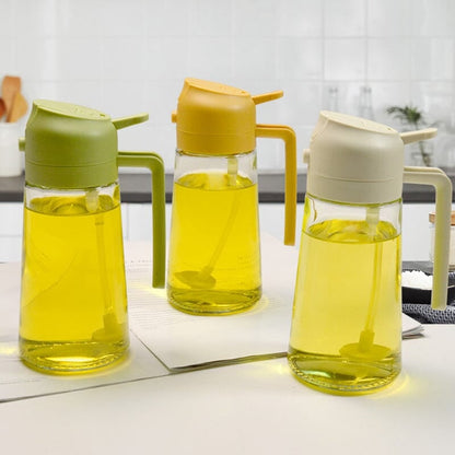 🔥2-in-1 Glass Oil Sprayer and Dispenser