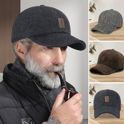 🧢Winter Baseball Cap with Ear Muffs🧢