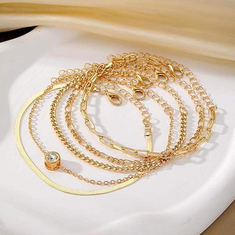 5pcs Personalized Bracelet Set