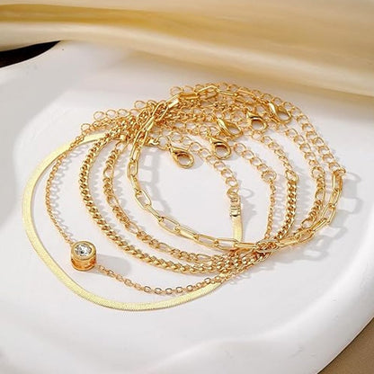 5pcs Personalized Bracelet Set