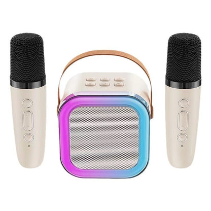 Portable Karaoke Machine With Wireless Microphones