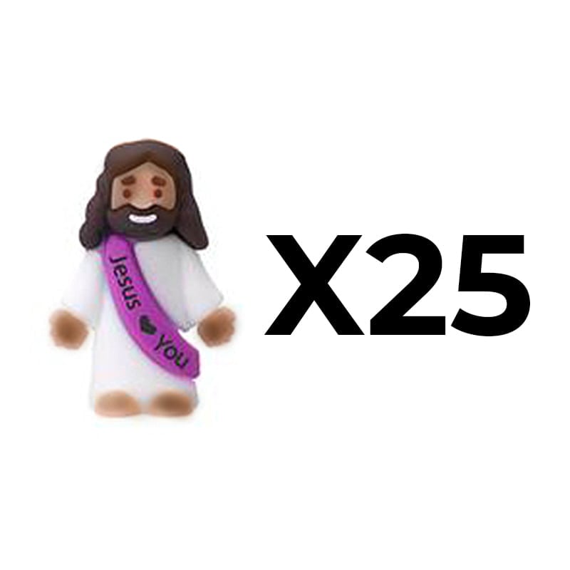Mini Jesus Figurines -Dark Skin