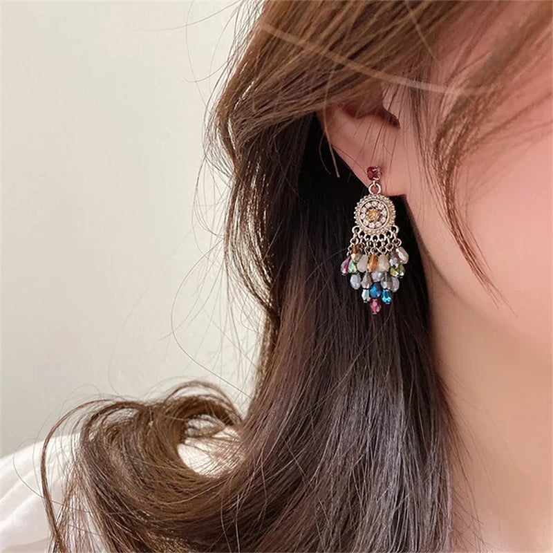 Colourful Dangle Earrings