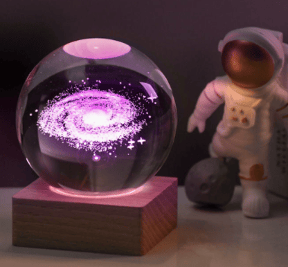 (✨hot sale✨)3D Galaxy Crystal Ball Nightlight Decorlamp
