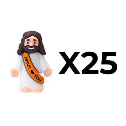 Mini Jesus Figurines -Dark Skin