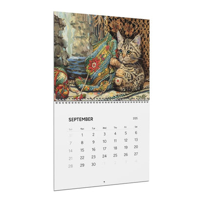 Crochet Cats Wall Calendars (2025)