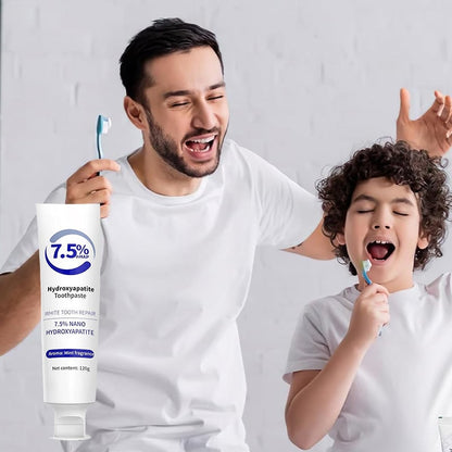 Pasta de dientes con hidroxiapatita