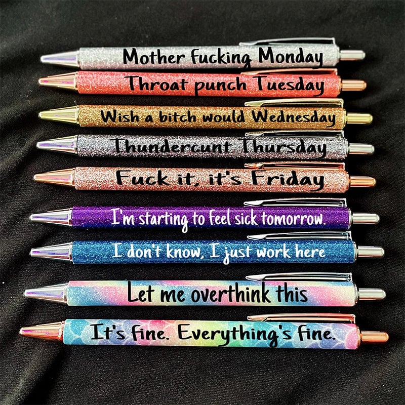 Funny Glitter Ballpoint Pens