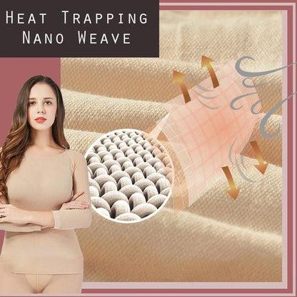 Ultra Soft Seamless Heating Set 37 ° Thermostatic Underwear