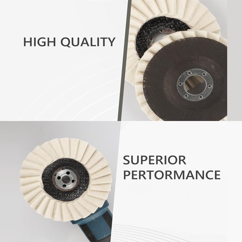 Wool Felt Flap Polishing Disc