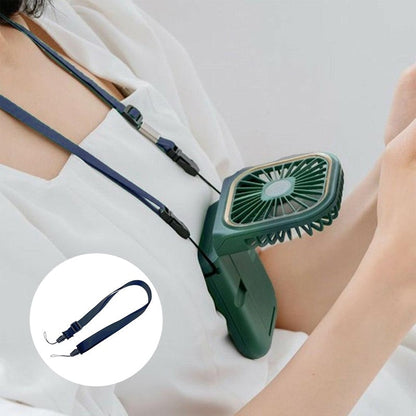 Anti-shake fan lanyard