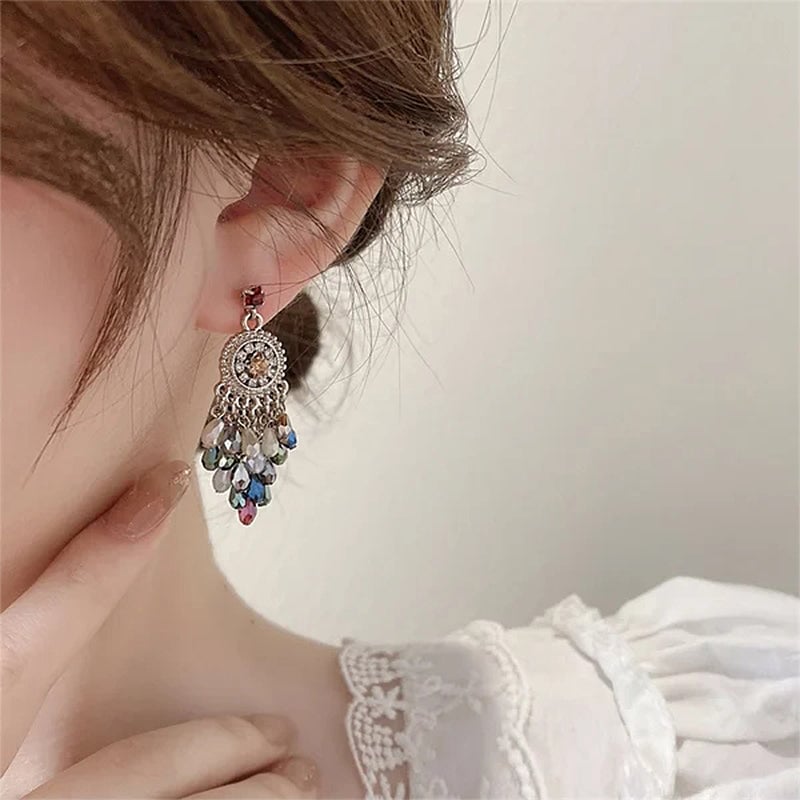 Colourful Dangle Earrings