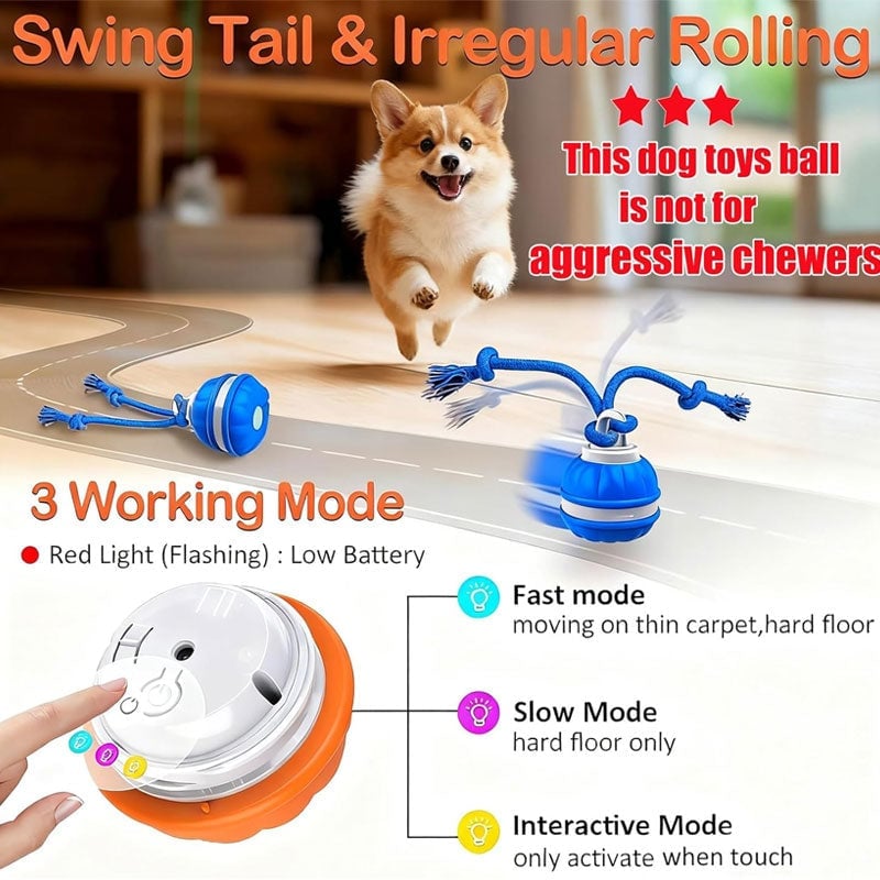 Interactive Smart Rolling Pet Ball