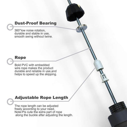 Sportout Adjustable Jump Rope