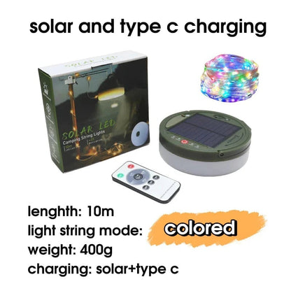 🔥Outdoor Waterproof Portable Stowable String Light