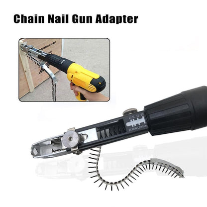 Electric Drill Chain Nail Gun Adapter