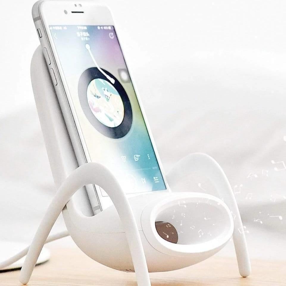 Multi-function Chair Shape Loudspeaker & Wireless Fast Charging