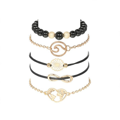 Bohemian Beads Chain Bracelets