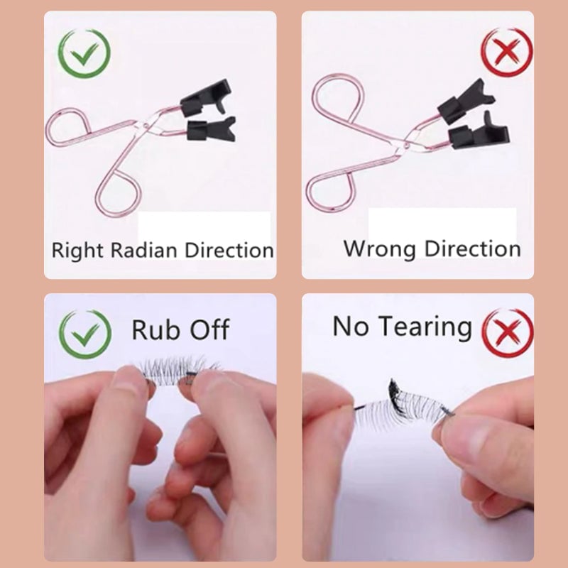 Reusable Magnetic Eyelash Set