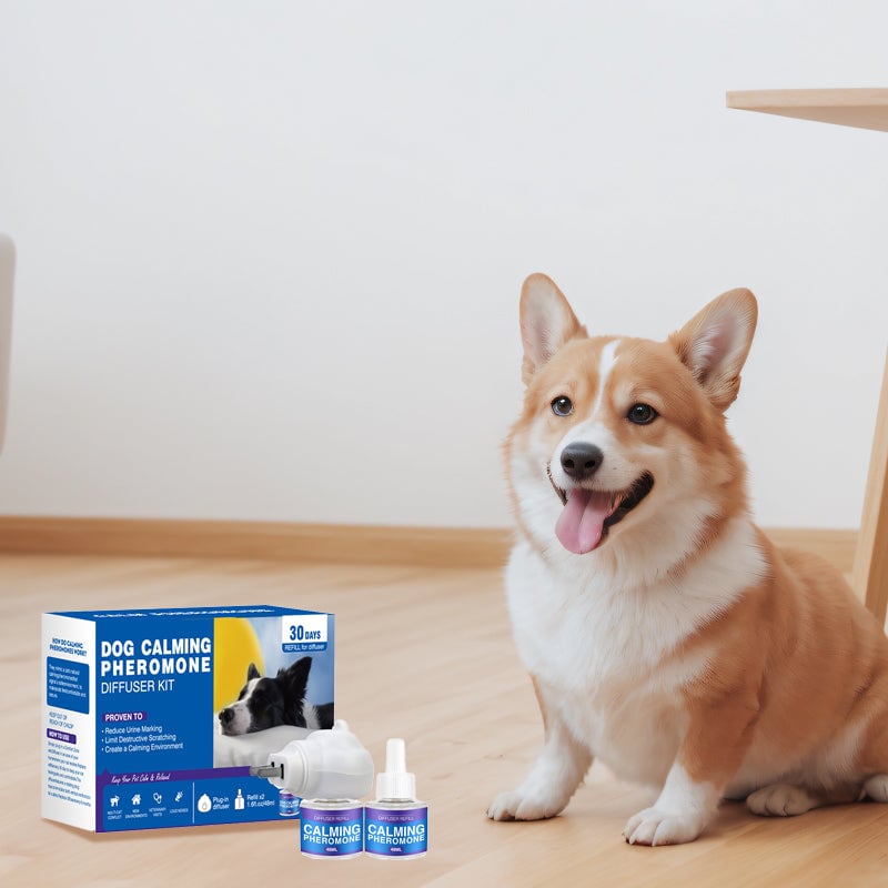 Pet Calming Pheromone Diffuser Set (Cat & Dog Versions)