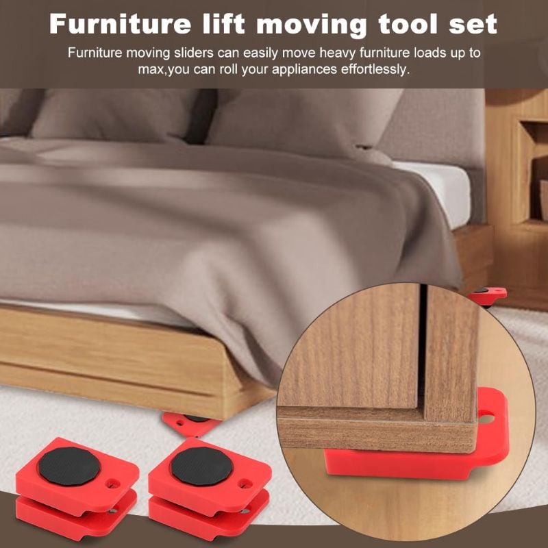 Furniture lifting tool set