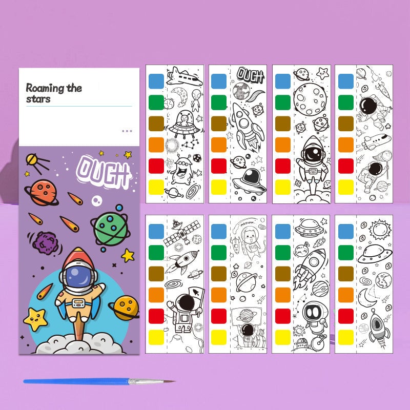 🎅Watercolor Coloring Notes🎁