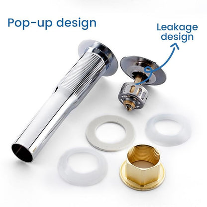 New Universal wash basin bounce drain filter