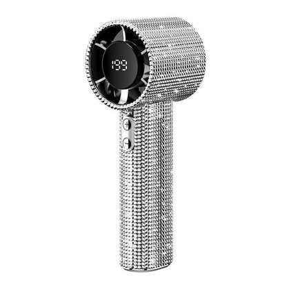 Sakerplus Luxury Rechargeable Handheld Turbo Fan