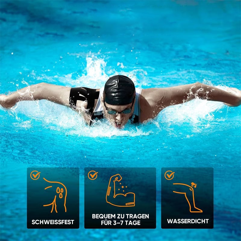 Kinesiologie-Tape gegen Schulterschmerzen