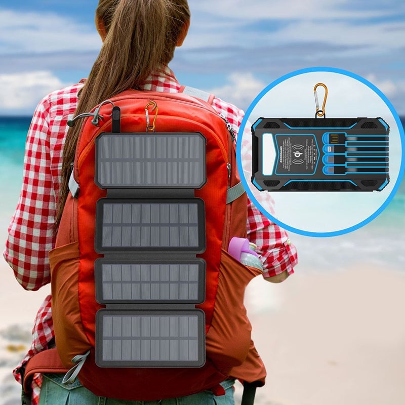 Solar Foldable Power Bank