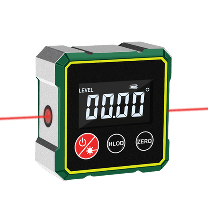 0-360°(4 * 90°) Digital Angle Finder Level Magnetic Electronic Gauge Inclinometer Protractor Tool