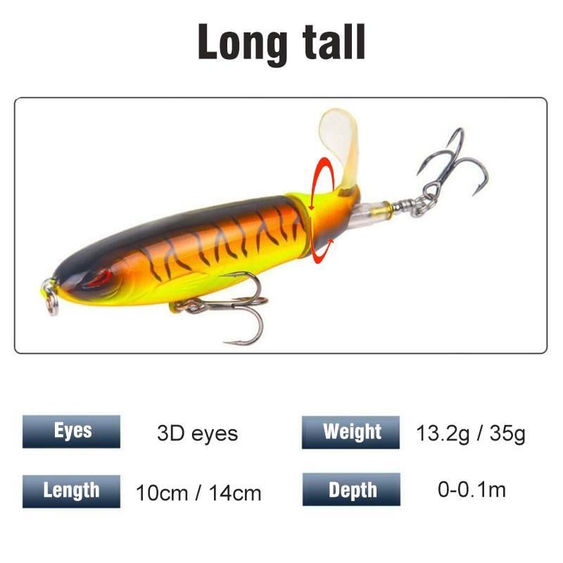 Fishing Lures with Propeller Tractor