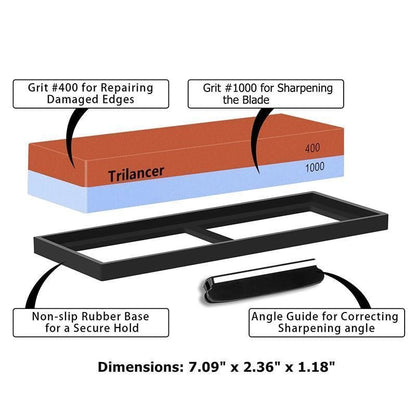 Double-sided whetstone