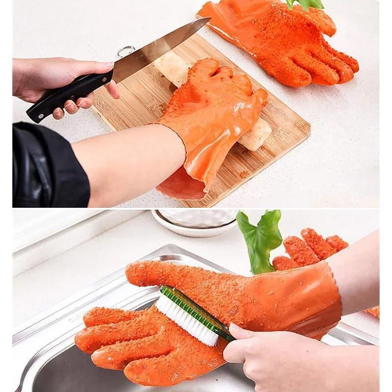 VEGETABLE CLEANER GLOVES