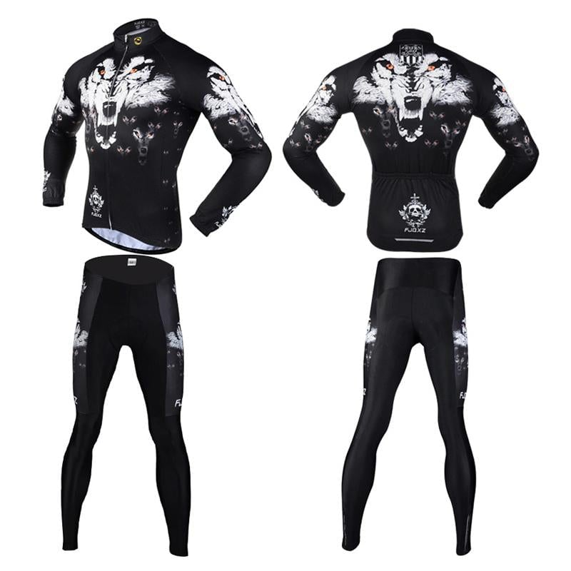 Summer wicking long-sleeved cycling suit