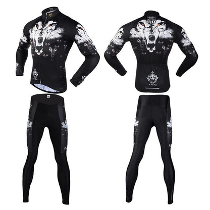 Summer wicking long-sleeved cycling suit