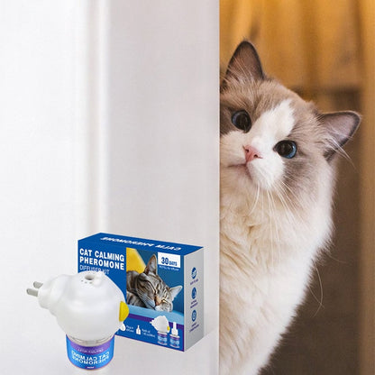 Pet Calming Pheromone Diffuser Set (Cat & Dog Versions)