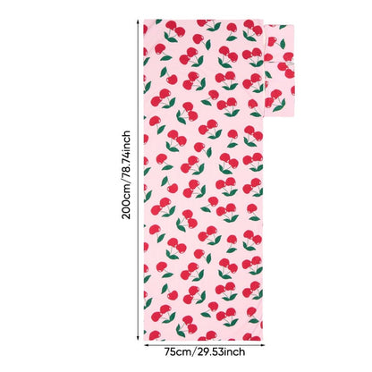 Toalla para tumbona con bolsillos para guardar en una bolsa