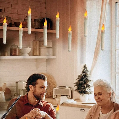 🪄🪄Fantasy Floating Candles with Wand Remote