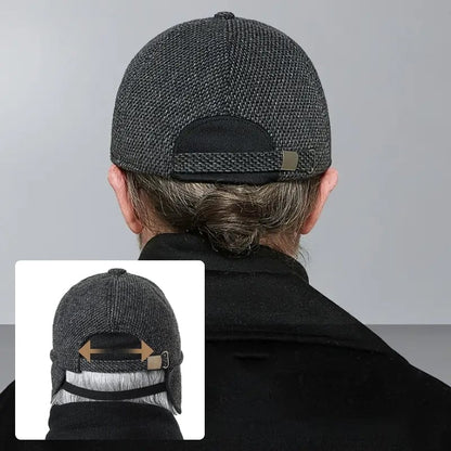 🧢Winter Baseball Cap with Ear Muffs🧢