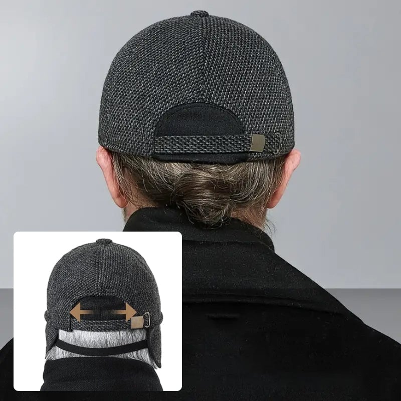 🧢Winter Baseball Cap with Ear Muffs🧢