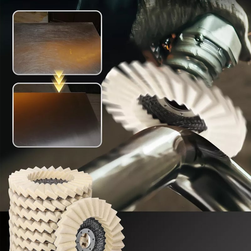 Wool Felt Flap Polishing Disc